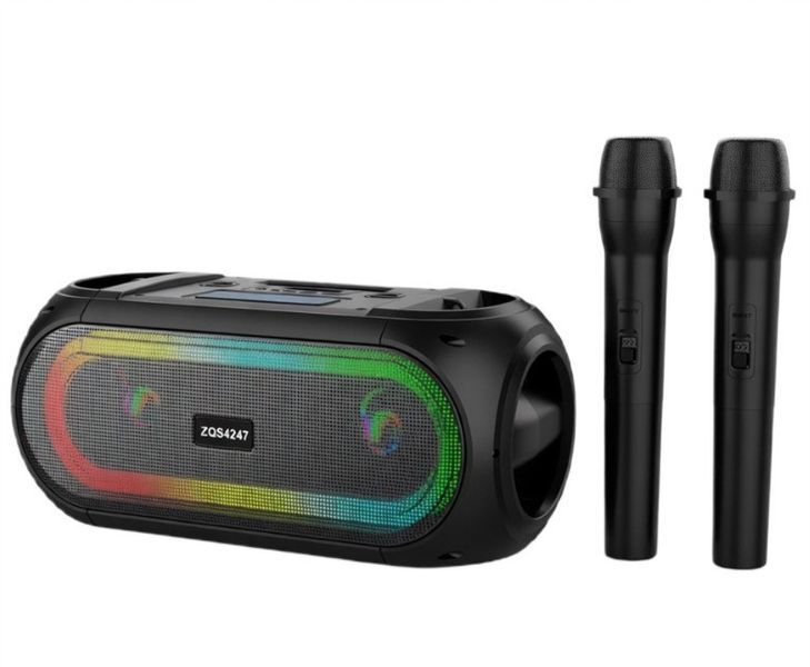 Bluetooth колонка ZQS 4247/7978 FM 120 Вт Чорний 2104619539 фото