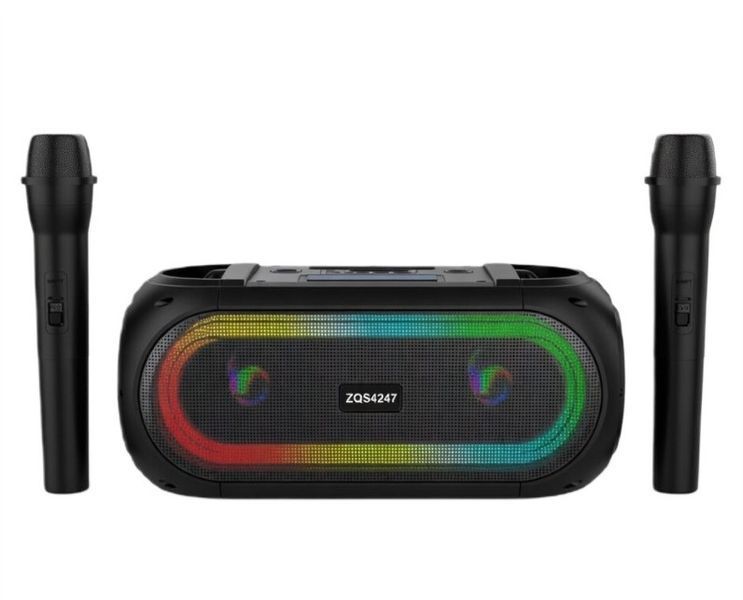 Bluetooth колонка ZQS 4247/7978 FM 120 Вт Чорний 2104619539 фото
