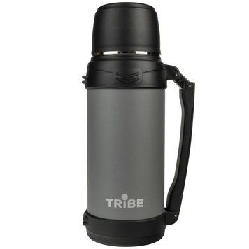 Термос для кави Tribe Family line T-DG-0002 2.5 л Grey-Black iz16004 фото