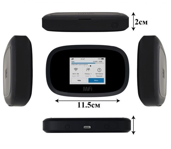 Мобільний інтернет-роутер Novatel MIFI 8000 L Inseego 4G LTE WiFi Київстар/Life/Водафон 2104618473 фото