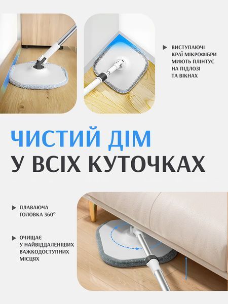 Розумна швабра з самовіджимом DL-001 фото