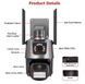 Камера відеоспостереження P11-QQ6 8MP WiFi Чорний 2390000022 фото 5