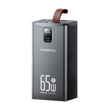 Зовнішній акумулятор Pisen Pro TP-D24 на 60 000 мА&middot;год, 65 Вт, з дисплеєм і ліхтариком 13967-93901 фото