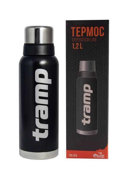 Термос Tramp Termos Expedition 1.2 л Чорний TRA-UTRC-028-BLACK фото