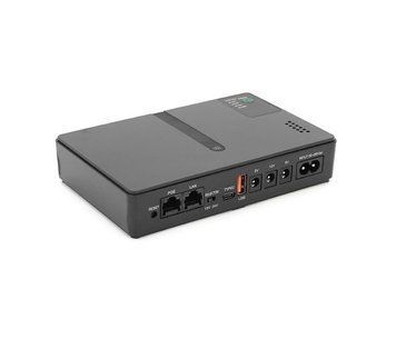 ДБЖ для роутера Voltronic UPS-18W DC1018P (YT45949), 11 600 мА&middot;год, чорний 14534 фото