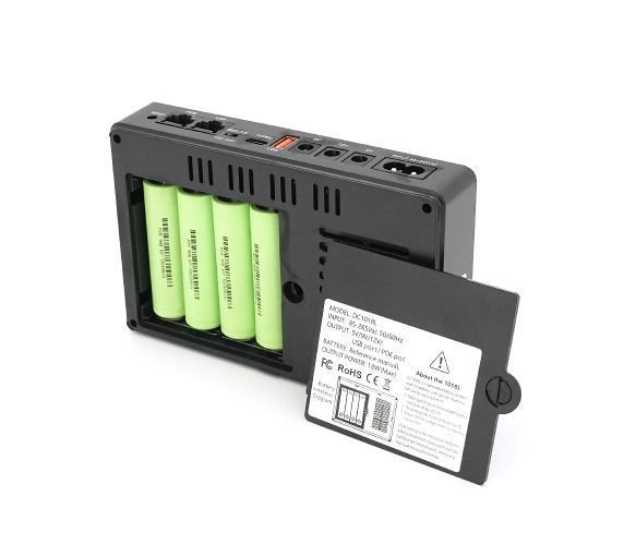 ДБЖ для роутера Voltronic UPS-18W DC1018P (YT45949), 11 600 мА&middot;год, чорний 14534 фото
