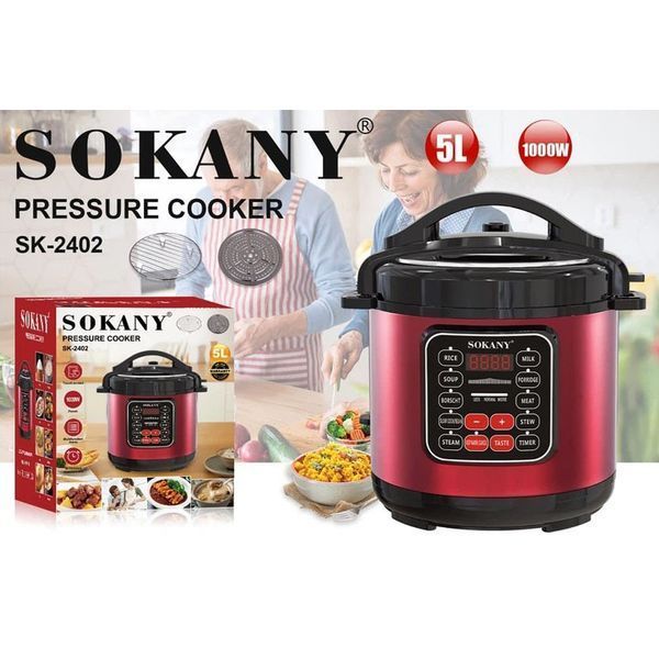 Мультиварка-скороварка Sokany SK-2402 5 л 1000 Вт ws23854 фото