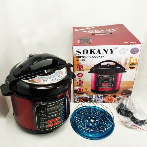 Мультиварка-скороварка Sokany SK-2402 5 л 1000 Вт ws23854 фото