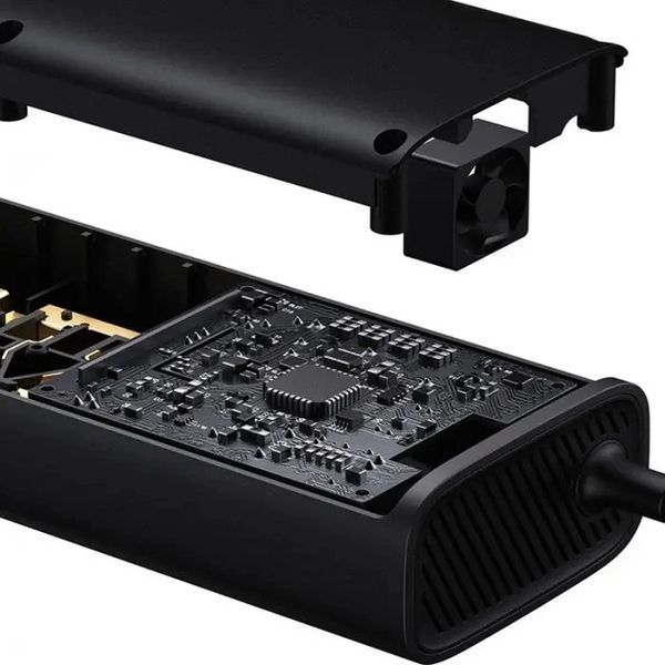 Автомобільний інвертор BASEUS In-car Inverter 150 Вт 220 В Чорний 1835075393 фото