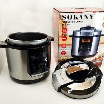 Мультиварка-скороварка-пароварка Sokany SK-07055 7 л 1000 Вт ws94579 фото