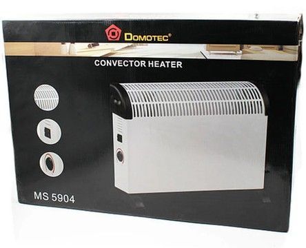 Конвекторний обігрівач Domotec MS-5904 2000 Вт з терморегулятором 3_05356 фото